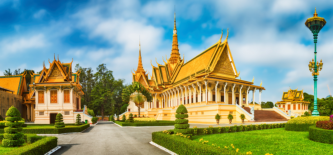 Palais royal de Phnom Penh, Phonm Penh, Cambodia