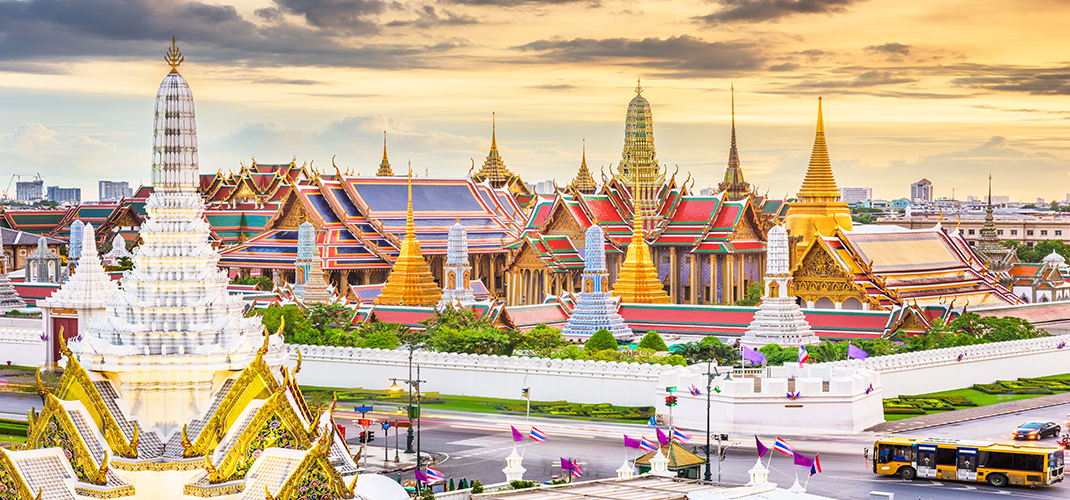 Temple of the Emerald Buddha and Grand Palace, Bangkok, Thailand