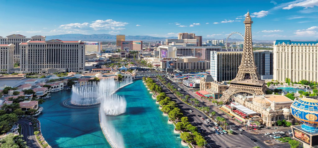 Aerial View of Las Vegas, USA