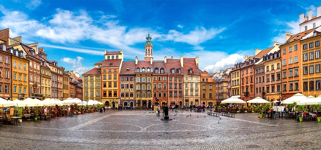 Old Town Market Square, Warsaw, Poland