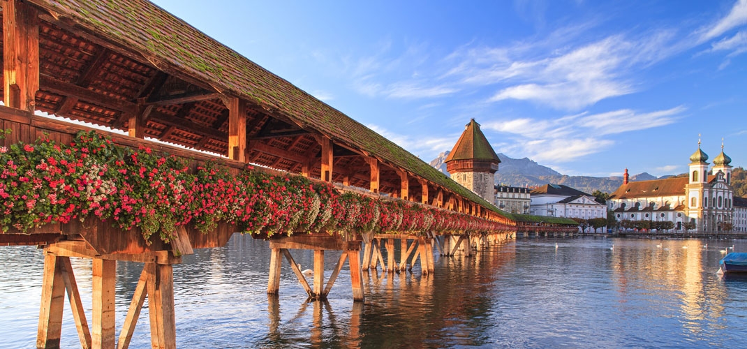 Kapellbrücke, Lucerne, Switzerland