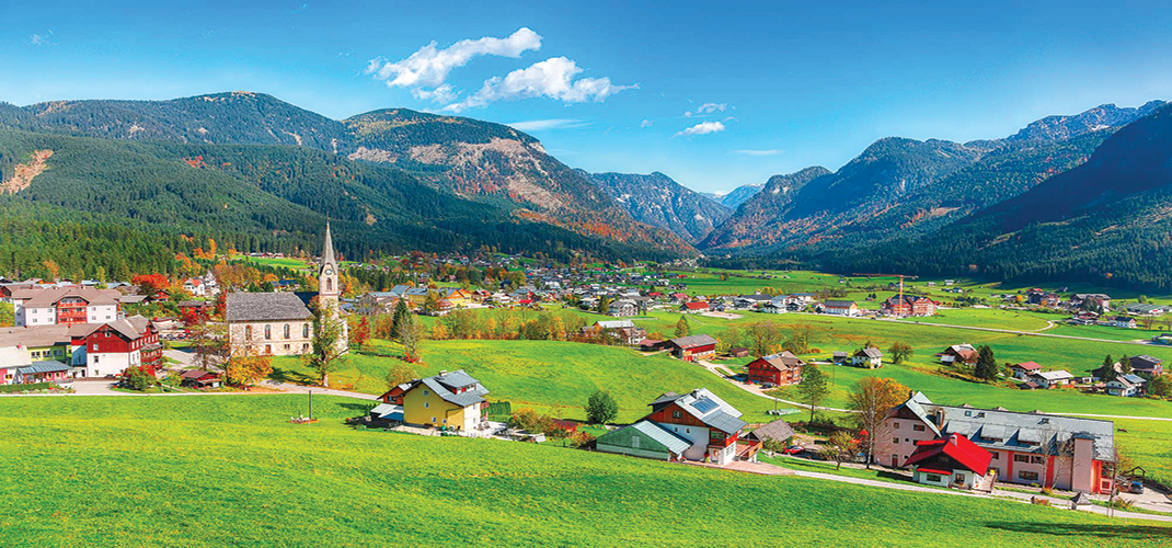Gosau Village, Austria