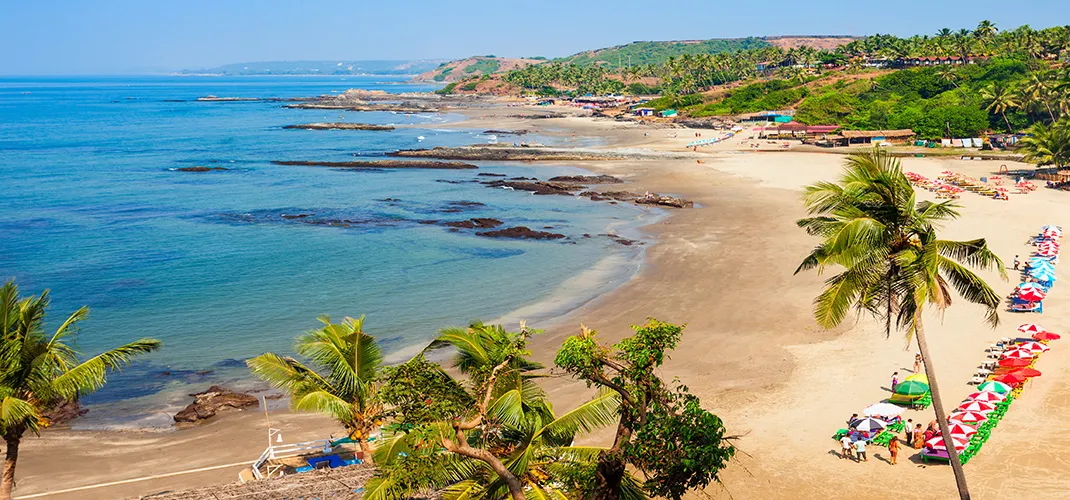 Vagator Beach, India