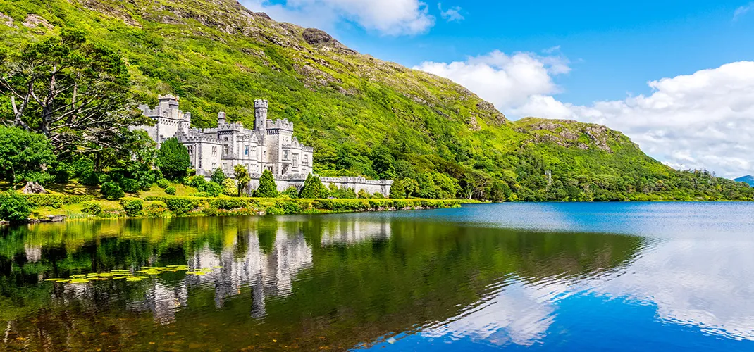 Kylemore Abbey and Victorian Walled Garden, Connemara,  Ireland