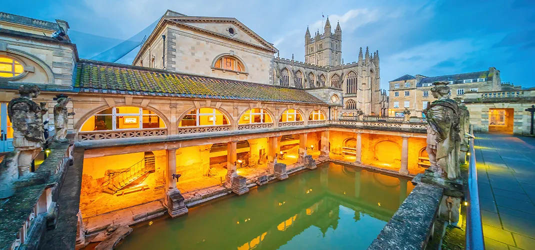 The Roman Baths, Bath, England